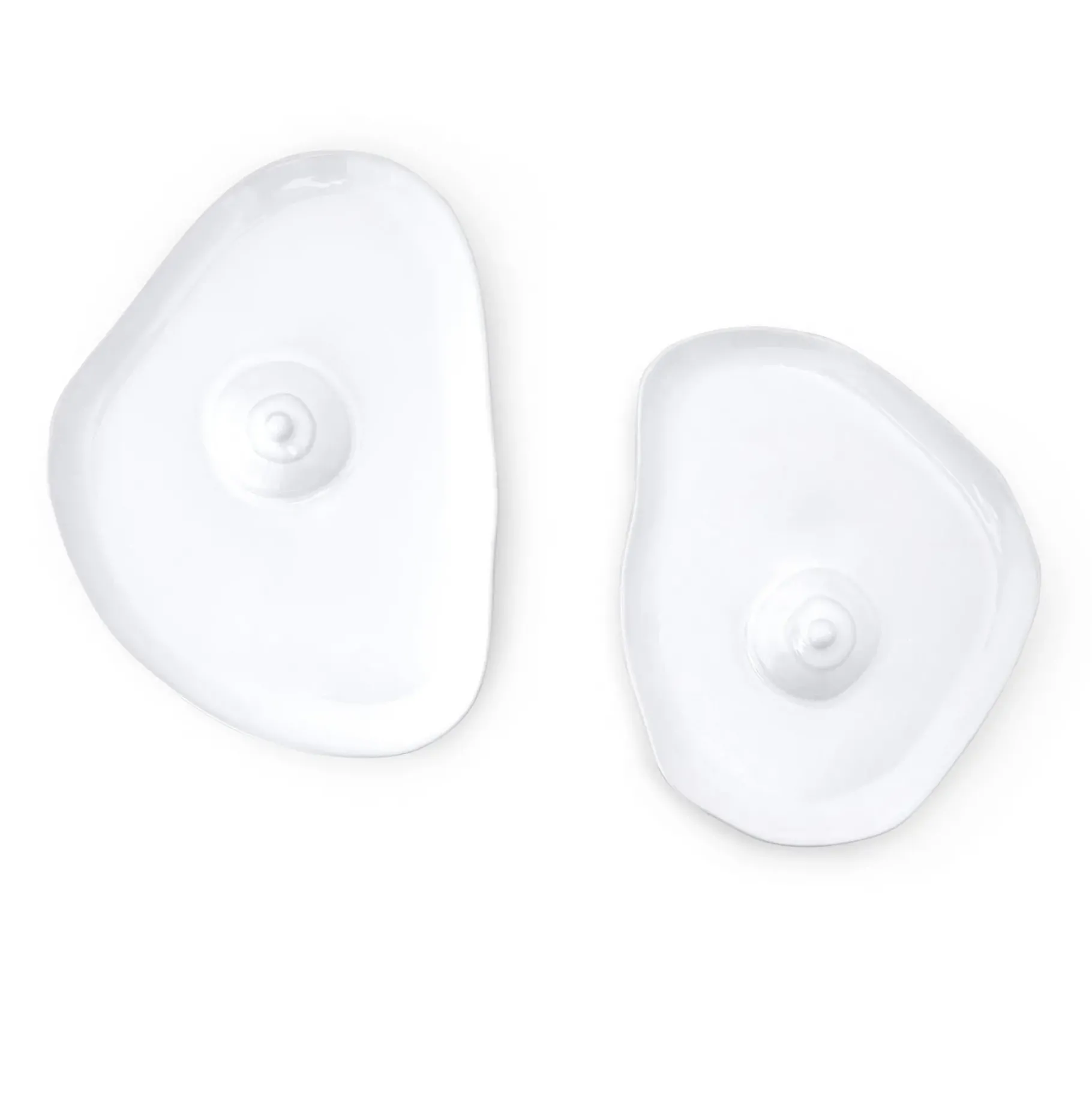 Maison<Anissa Kermiche Assiettes Tatas (Blanc Brillant)