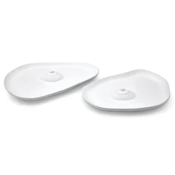 Maison<Anissa Kermiche Assiettes Tatas (Blanc Brillant)
