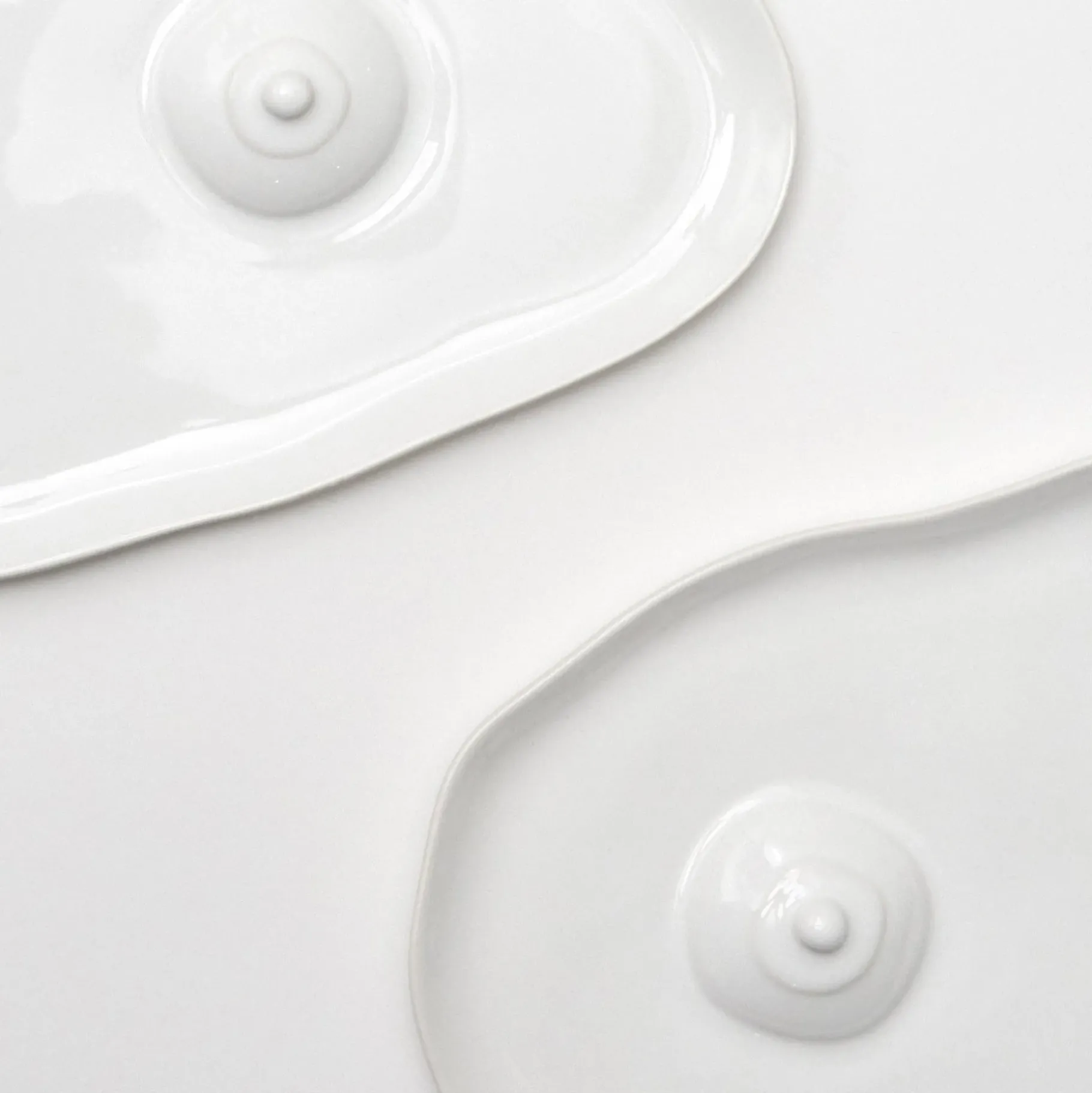 Maison<Anissa Kermiche Assiettes Tatas (Blanc Brillant)