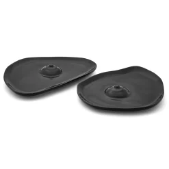 Maison<Anissa Kermiche Assiettes Tatas (Noir Brillant)