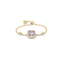 Anneaux<Anissa Kermiche Bague Amethyste Carree