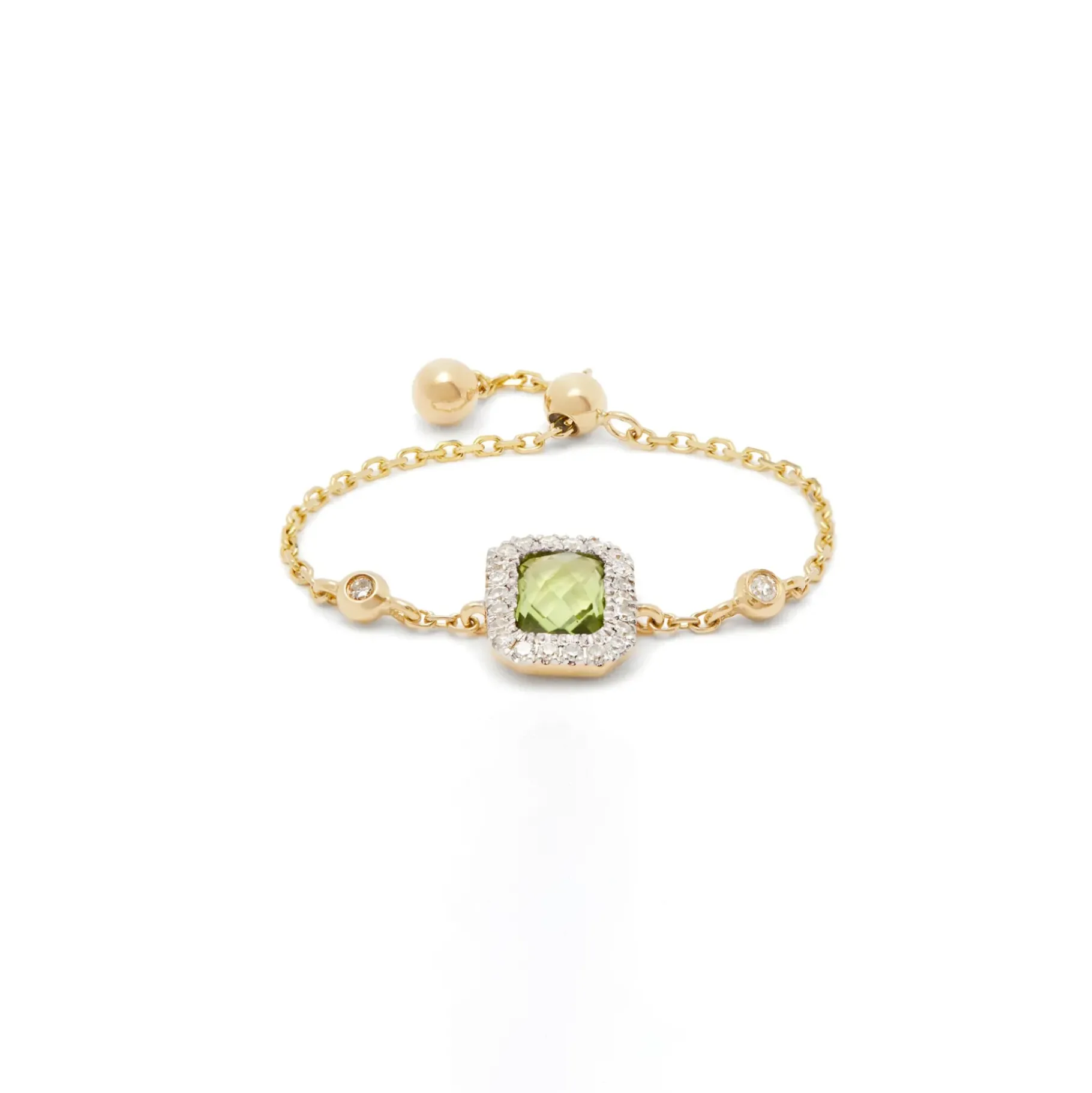 Anneaux<Anissa Kermiche Bague Peridot Carree