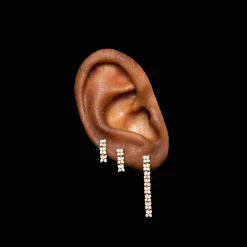 Des Boucles D'Oreilles<Anissa Kermiche Boucle D'Oreille Infini Bronte Dore