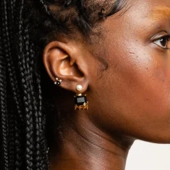 Des Boucles D'Oreilles<Anissa Kermiche Boucle D'Oreille Manipulee