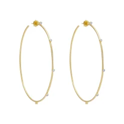 Des Boucles D'Oreilles<Anissa Kermiche Boucles D'Oreilles Creoles Mega Razzle Dazzle