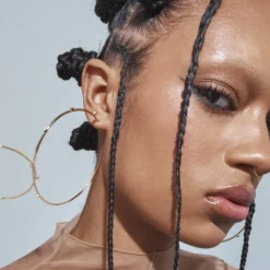 Des Boucles D'Oreilles<Anissa Kermiche Boucles D'Oreilles Creoles Mega Razzle Dazzle