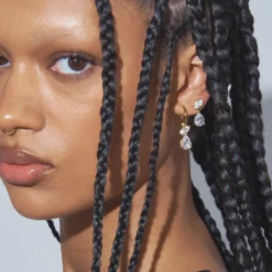 Des Boucles D'Oreilles<Anissa Kermiche Boucles D'Oreilles Creoles Echangistes (Or)