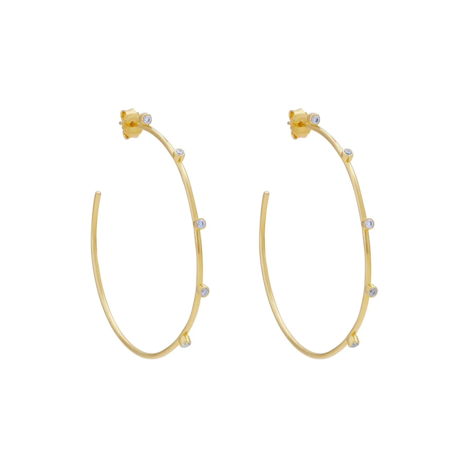 Des Boucles D'Oreilles<Anissa Kermiche Boucles D'Oreilles Creoles Razzle Dazzle