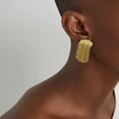 Des Boucles D'Oreilles<Anissa Kermiche Boucles D'Oreilles Fil (Or)