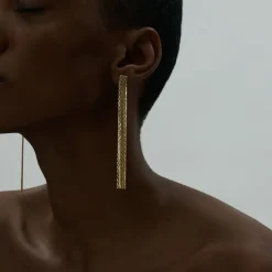 Des Boucles D'Oreilles<Anissa Kermiche Boucles D'Oreilles Fines Fil D'Or