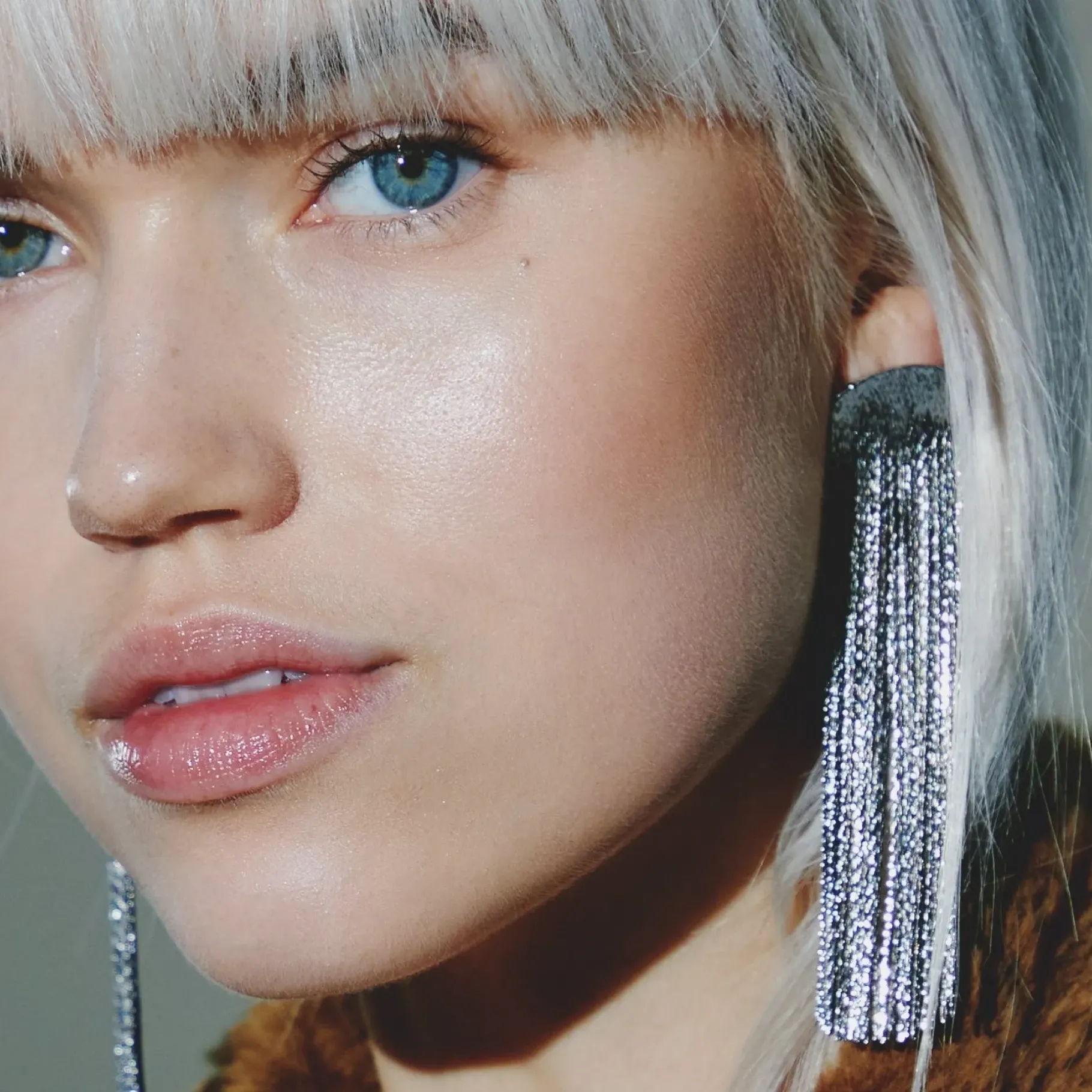 Des Boucles D'Oreilles<Anissa Kermiche Boucles D'Oreilles Grand Fil (Argent)