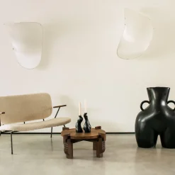 Maison<Anissa Kermiche Bougeoir Tit For Tat Court (Noir Mat)
