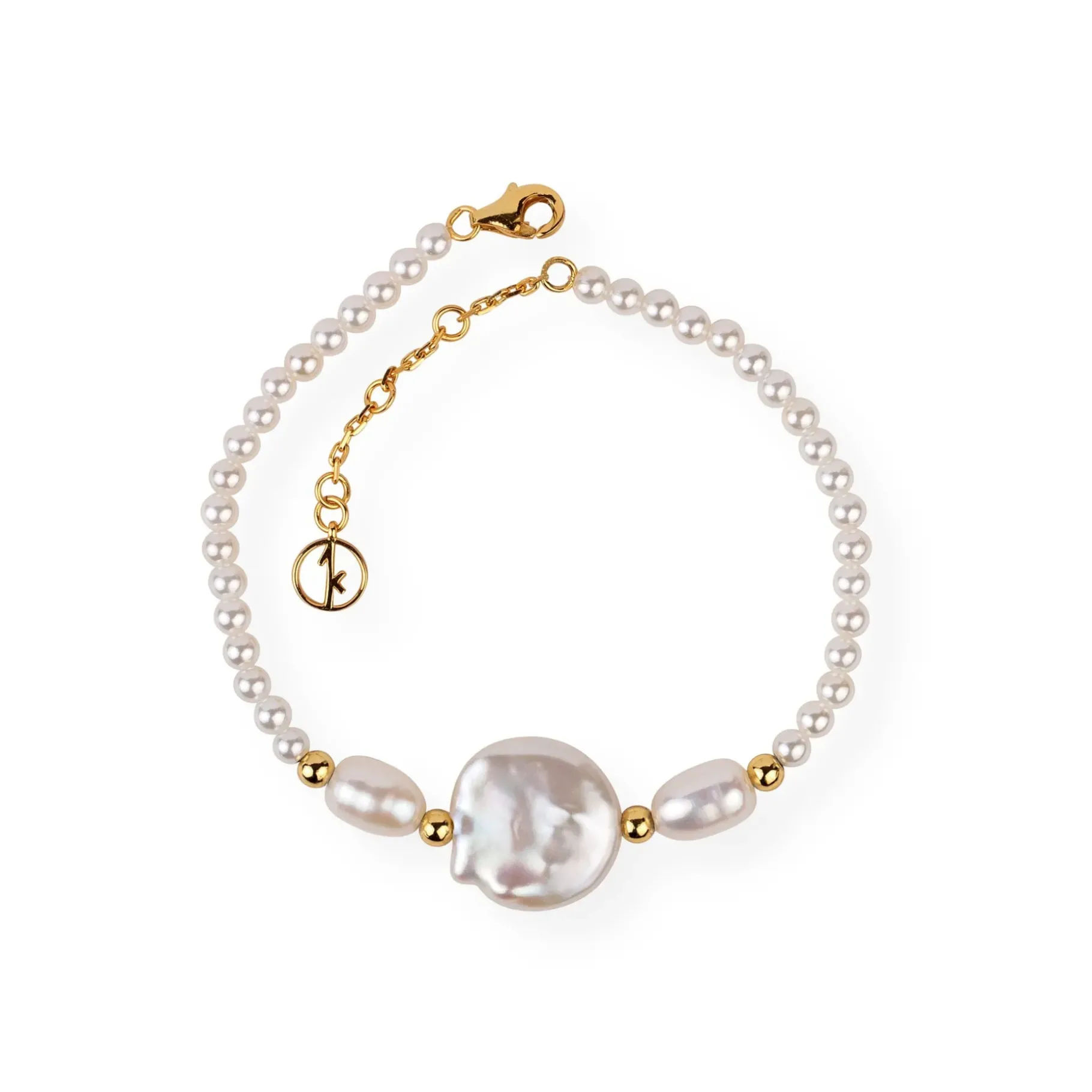 Bracelets<Anissa Kermiche Bracelet Galet Caviar