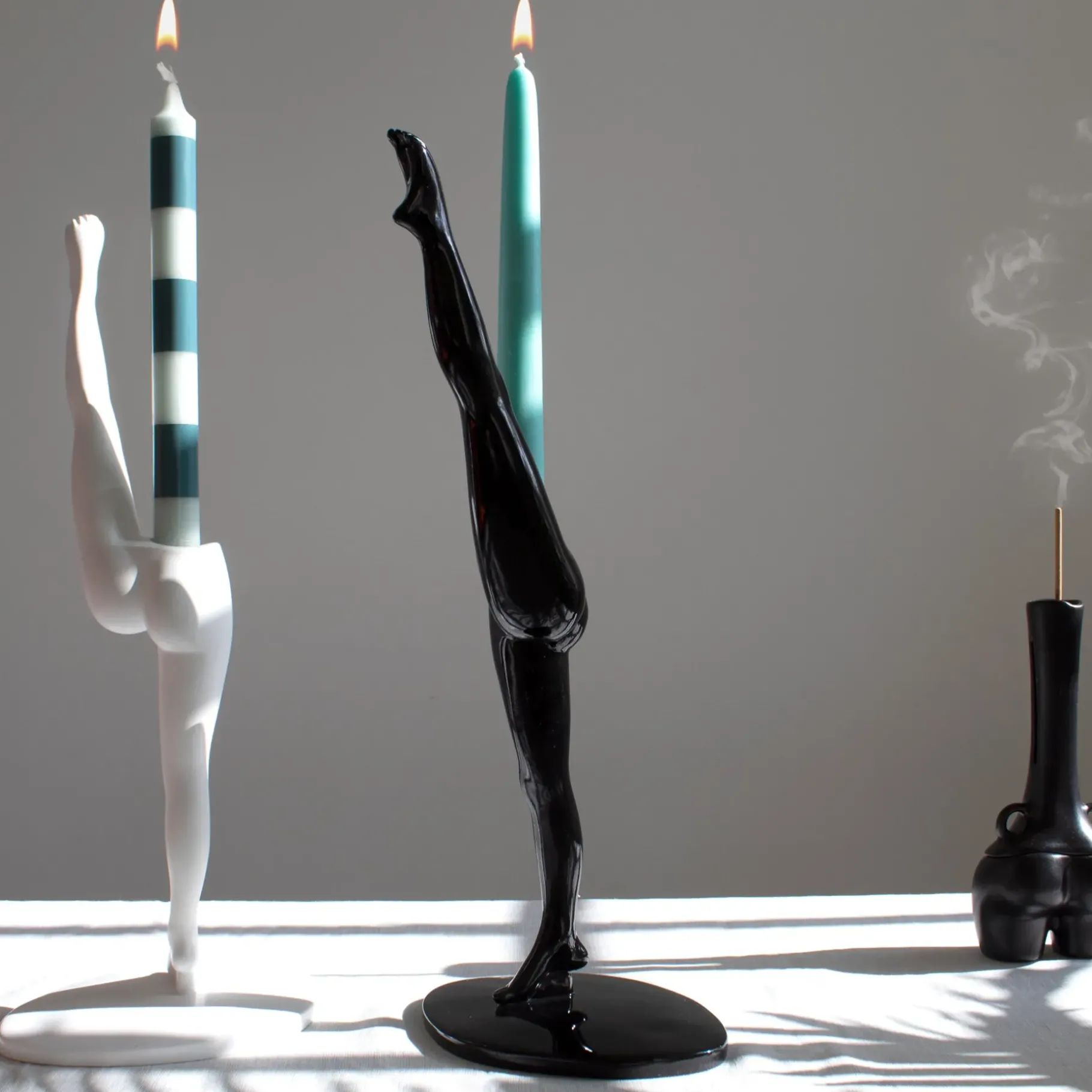 Maison<Anissa Kermiche Can Chandelier (Noir)