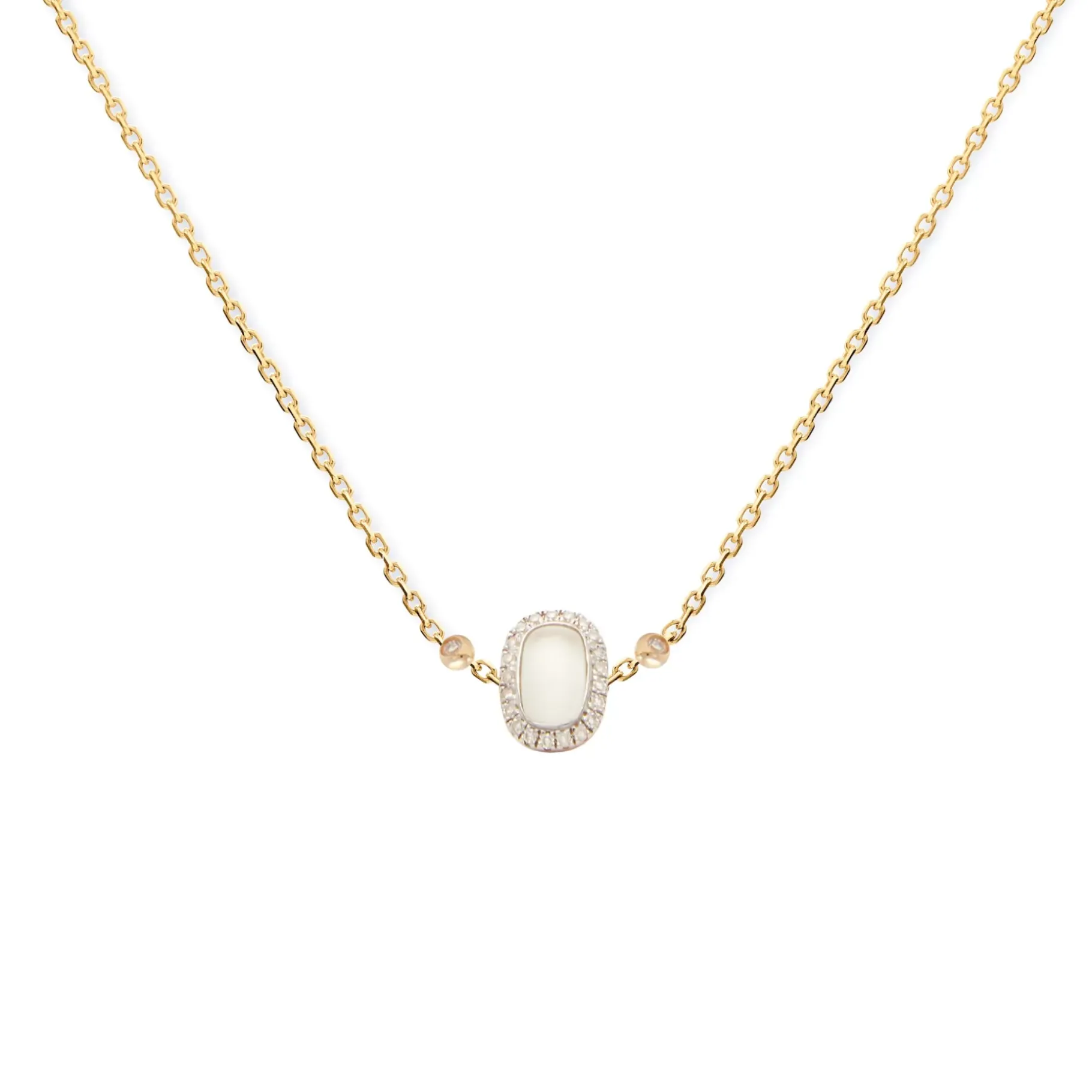 Colliers<Anissa Kermiche Collier D'Opale Carree