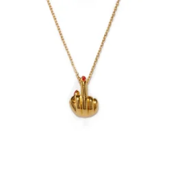 Colliers<Anissa Kermiche Collier Francais Pour Bonne Nuit (Rouge)