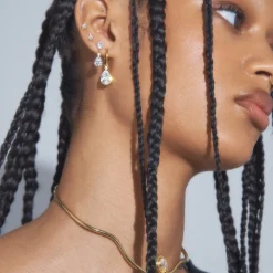 Des Boucles D'Oreilles<Anissa Kermiche Creoles Ile Flottante