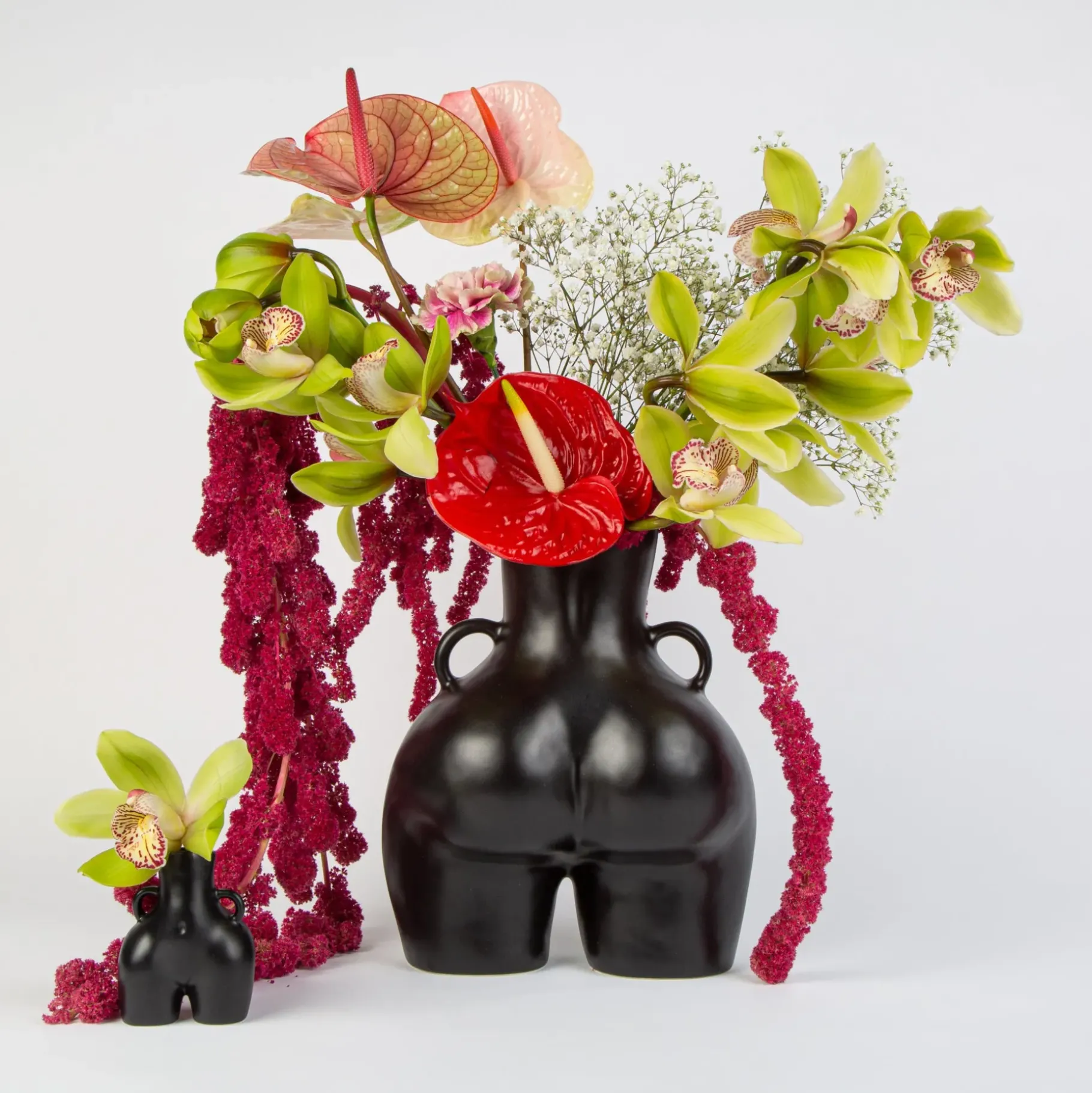 Maison<Anissa Kermiche Duo Petites Femmes (Noir, Marbre)