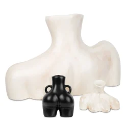 Maison<Anissa Kermiche Duo Petites Femmes (Noir, Marbre)
