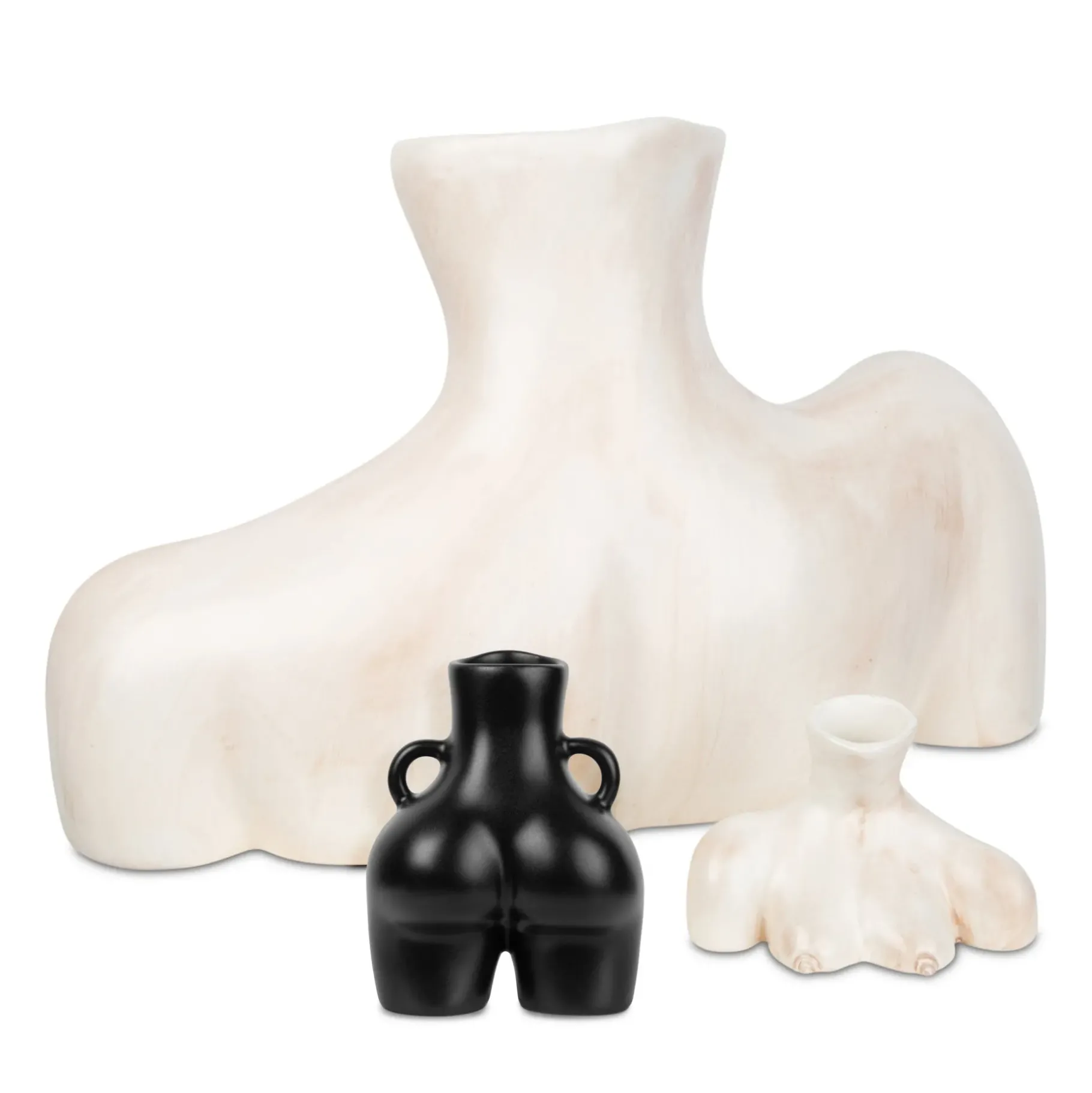 Maison<Anissa Kermiche Duo Petites Femmes (Noir, Marbre)