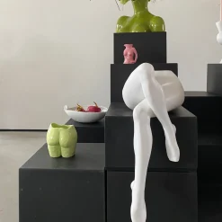 Maison<Anissa Kermiche Jambes 11 (Blanc)