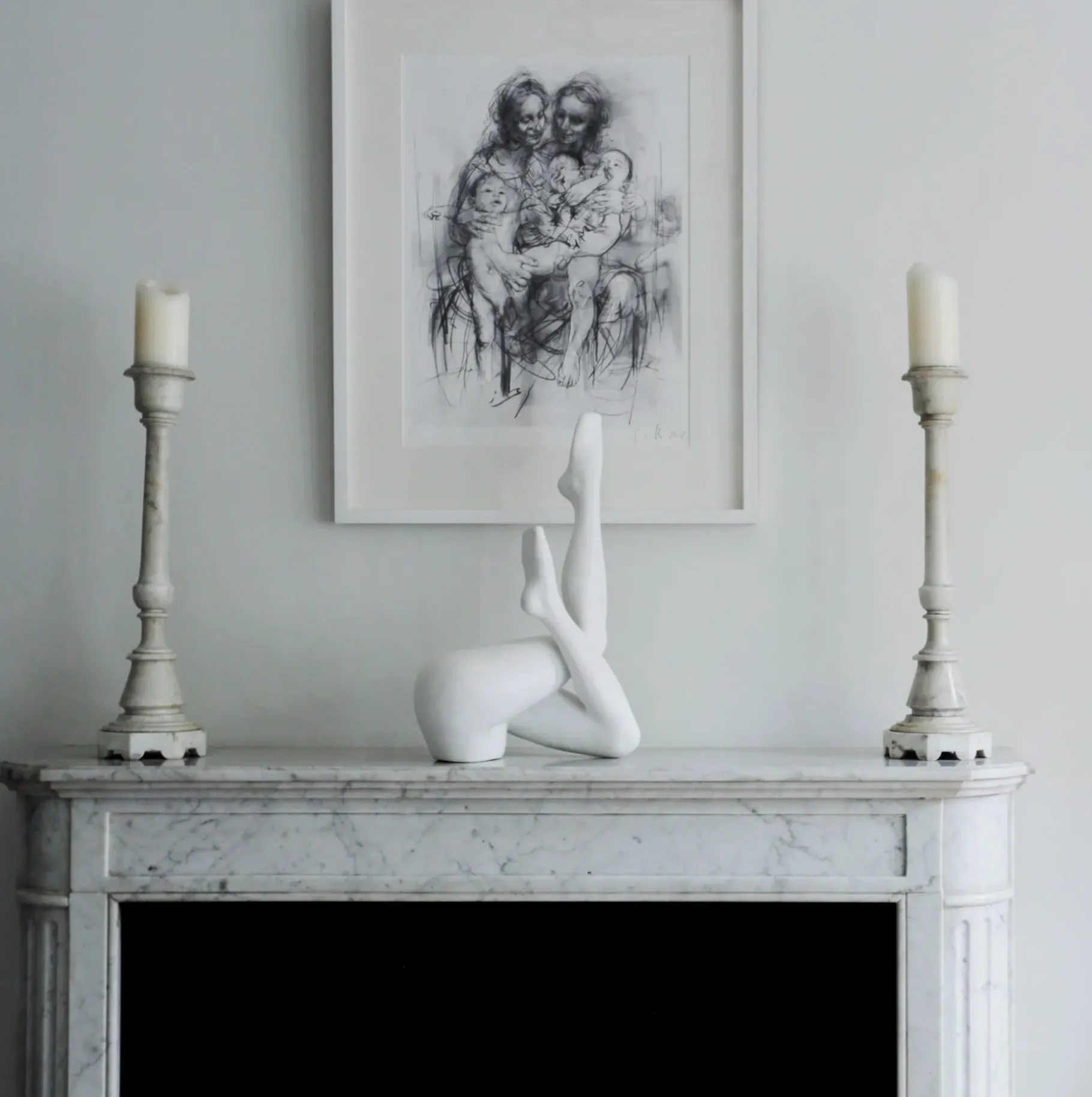 Maison<Anissa Kermiche Jambes 11 (Blanc)