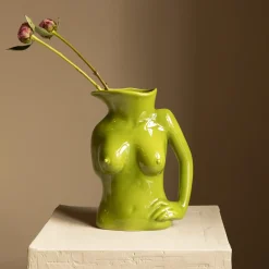 Maison<Anissa Kermiche Pichet (Olive Haute Brillance)