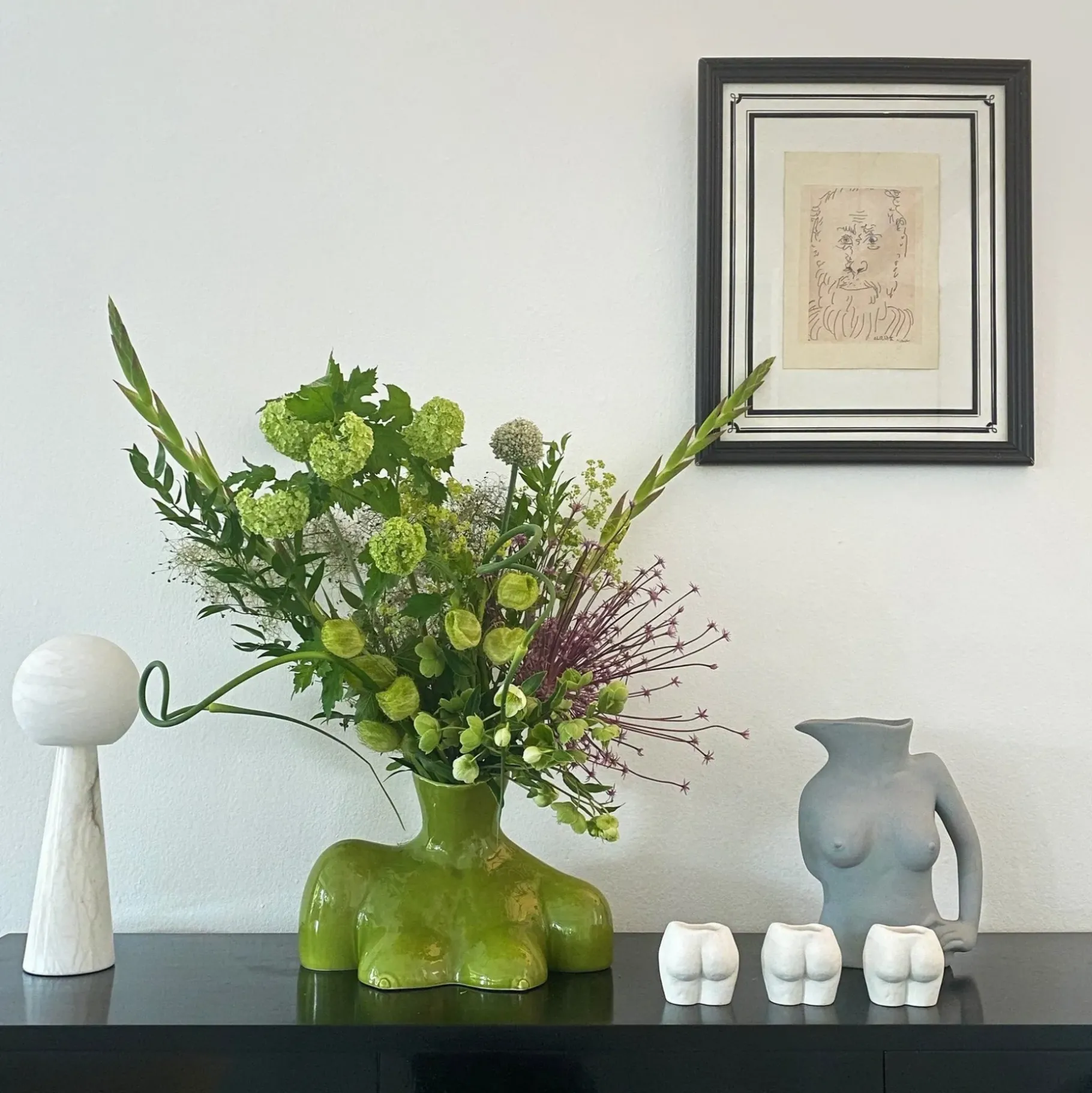 Maison<Anissa Kermiche Pichets Pichet (Bisque Gris Clair)