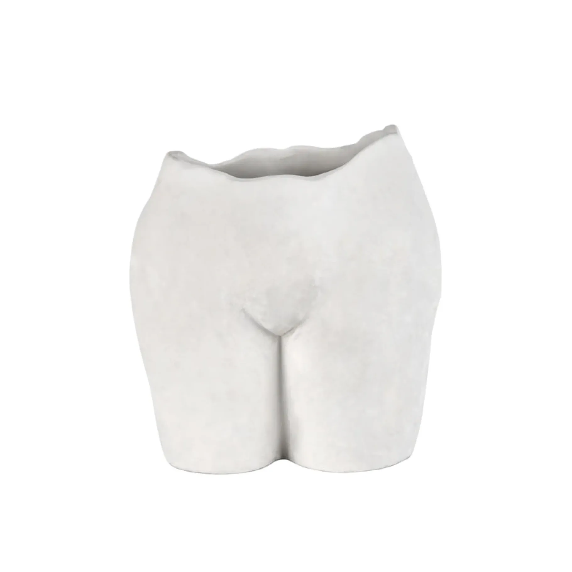 Maison<Anissa Kermiche Pot Popotin (Blanc Mat)