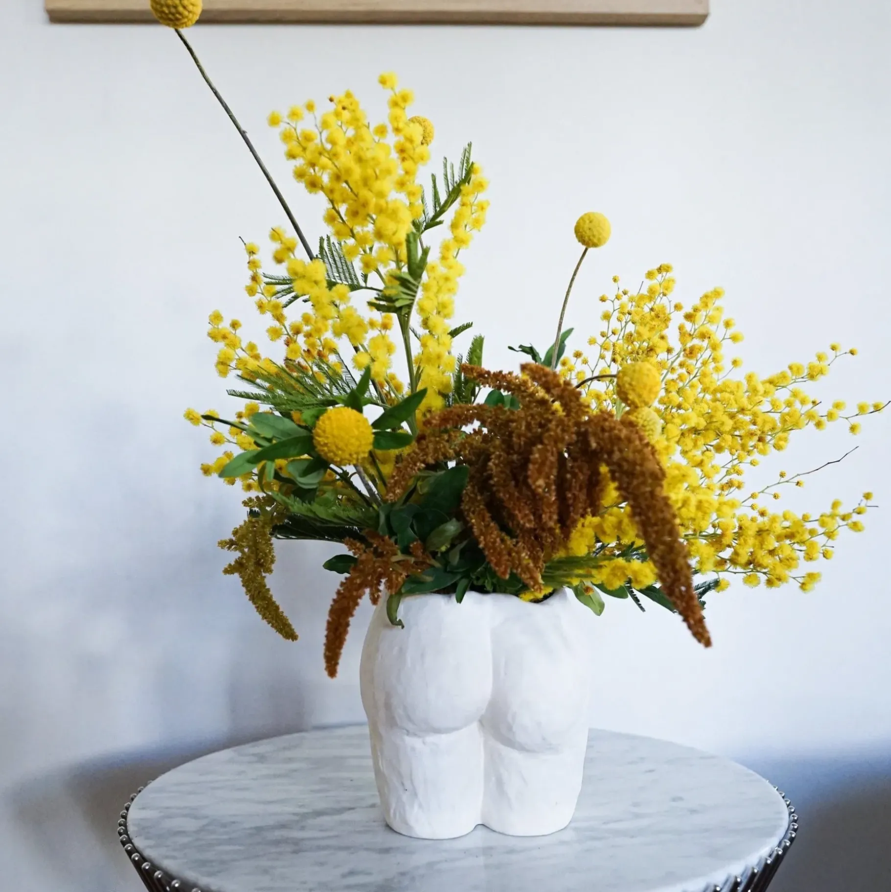 Maison<Anissa Kermiche Pot Popotin (Blanc Mat)