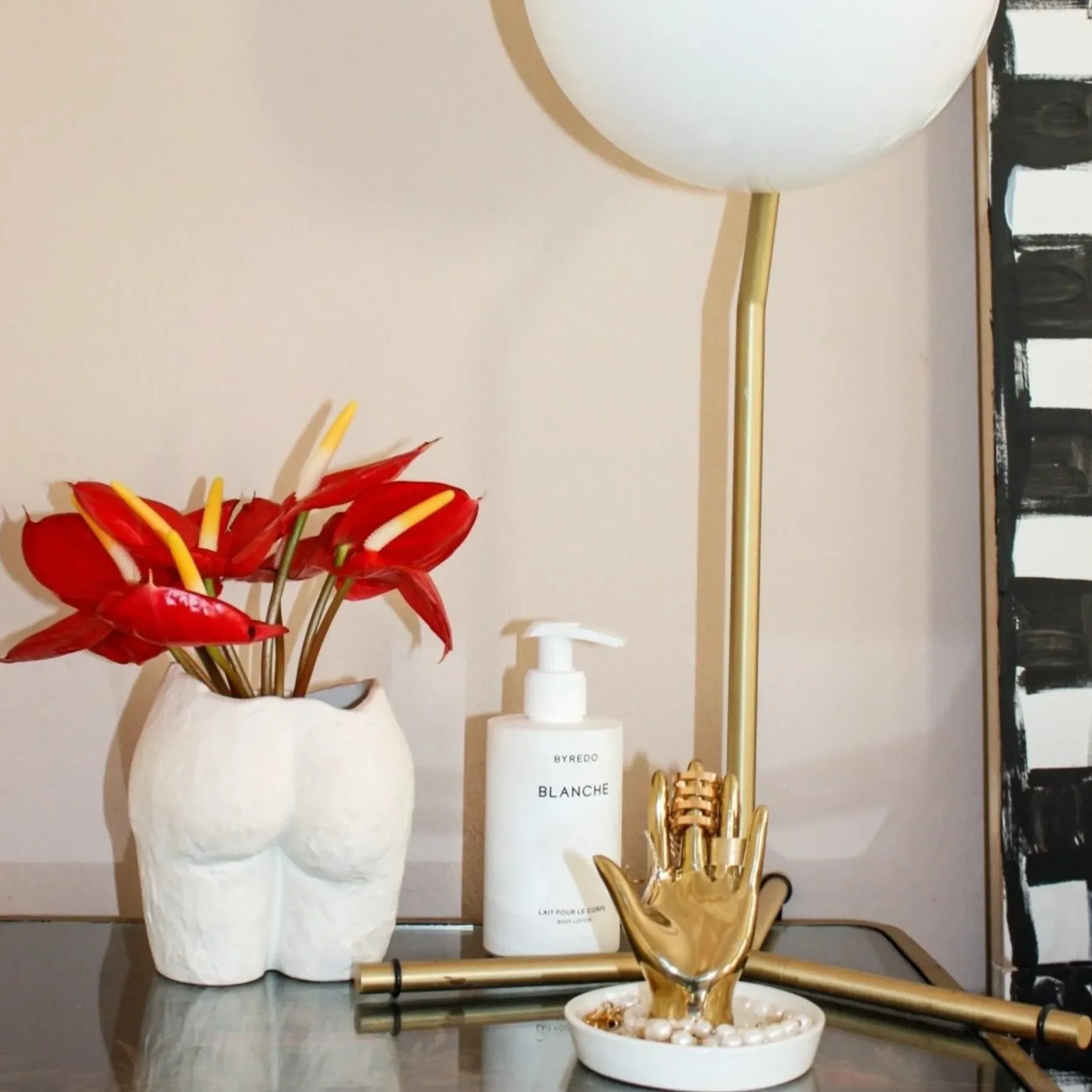 Maison<Anissa Kermiche Pot Popotin (Blanc Mat)