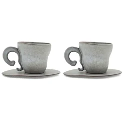 Maison<Anissa Kermiche Renversez Les Tasses De The (Gris Tachete De Rousseur Mat)