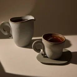 Maison<Anissa Kermiche Renversez Les Tasses De The (Gris Tachete De Rousseur Mat)