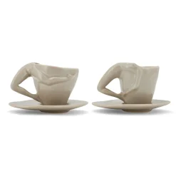 Maison<Anissa Kermiche Tasses A Expresso (Champignon Tres Brillant)