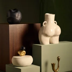 Maison<Anissa Kermiche Vase Poignees D'Amour (Marbre)